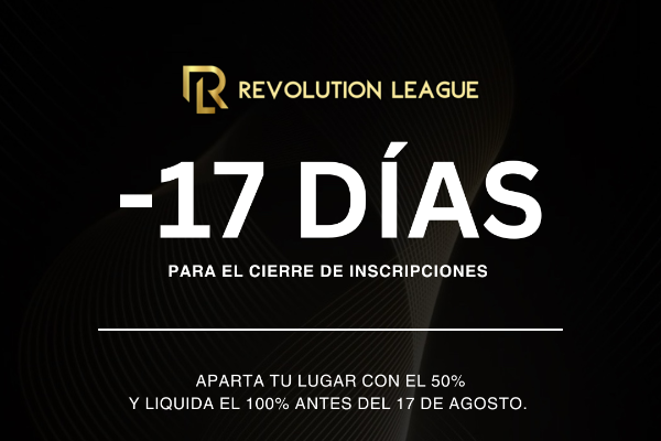 ¡A sólo unos días para cierre de inscripciones de la RL SEASON 3!